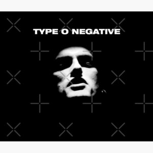 Black No Album Gothic Metal Tapestry - Image 3