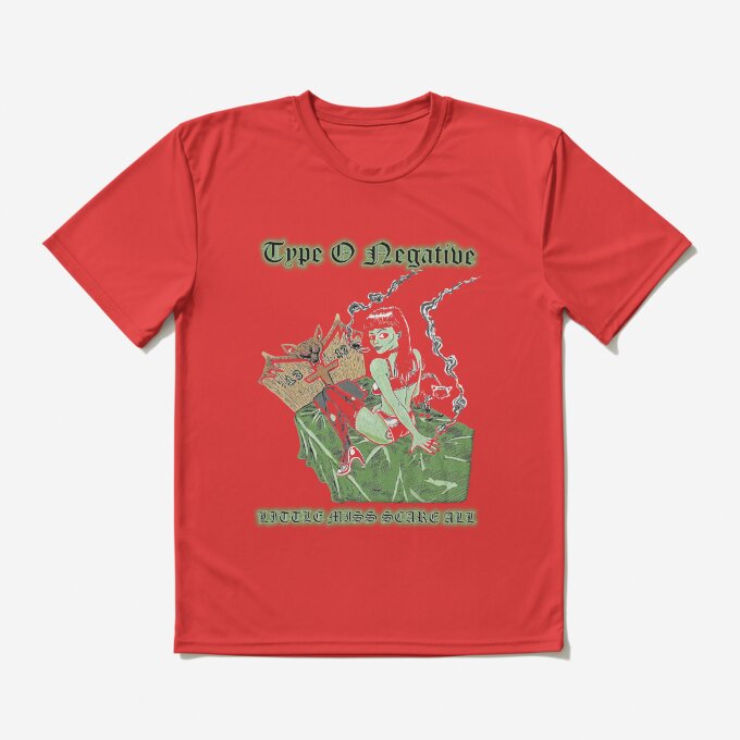 Vintage Type O Negative Design T-Shirt - Image 9