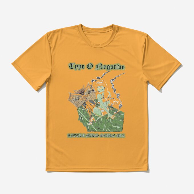 Vintage Type O Negative Design T-Shirt - Image 5